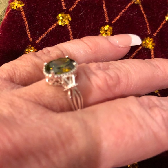 CORAL REEF MYSTIC TOPAZ RING - Picture 7 of 10